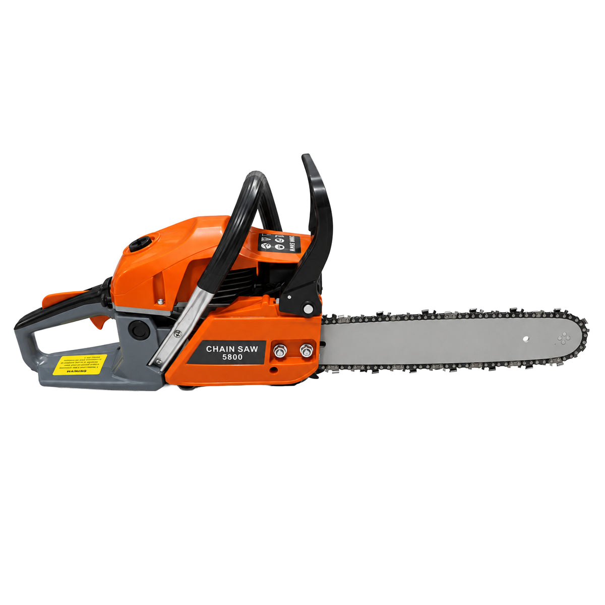 Gasoline Chainsaw Wood Cutting Set 5.8kW 58cm Guide Bar