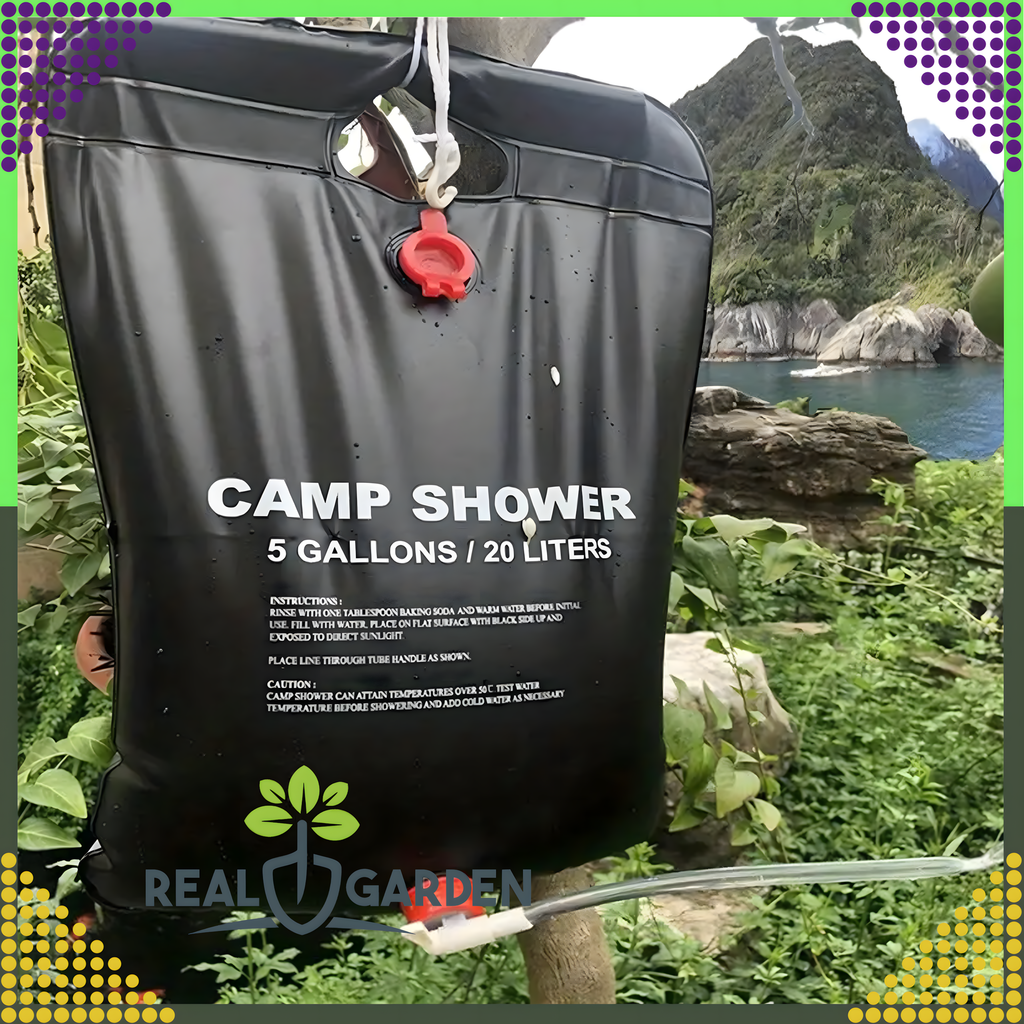 Turisti päikesedušš kaasaskantav välidušš XXL telgi alla 20 l