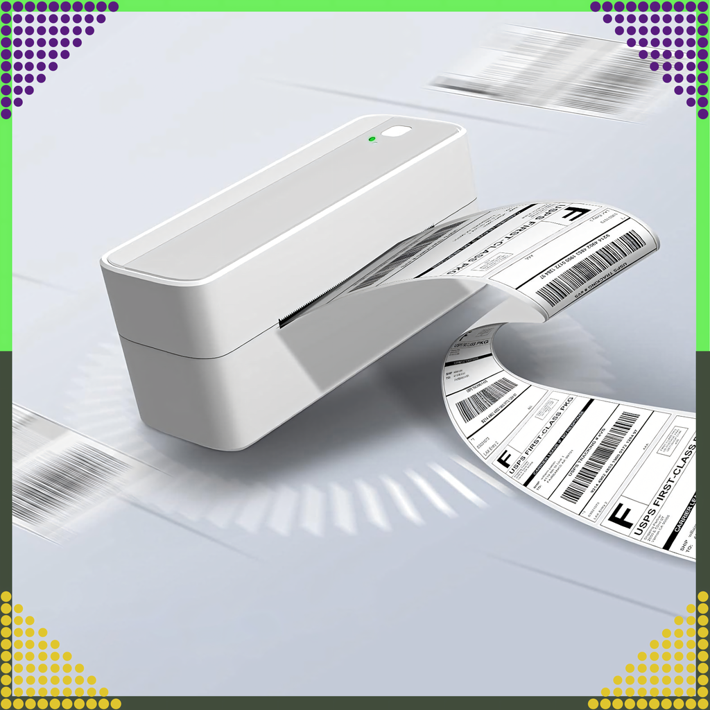 Kast 24 rulli termilisi isekleepuvaid silte valge 100x150 500 tk perforatsiooniga rull