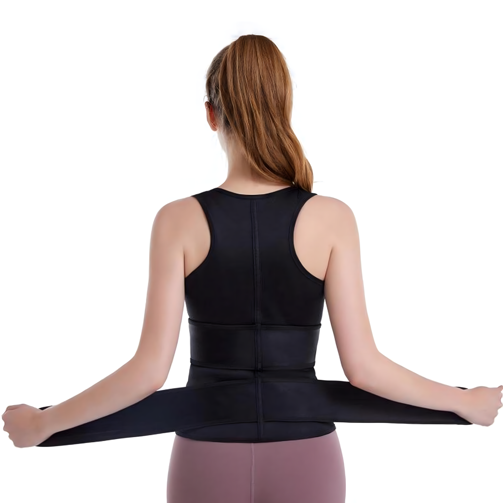 Women's Neoprene Fitness Vest Sauna Training S