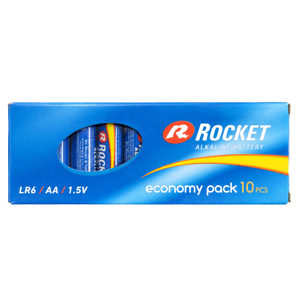Rocket LR6 AA-leelispatareid 1,5 V, 200 tk LR610ECOPACK