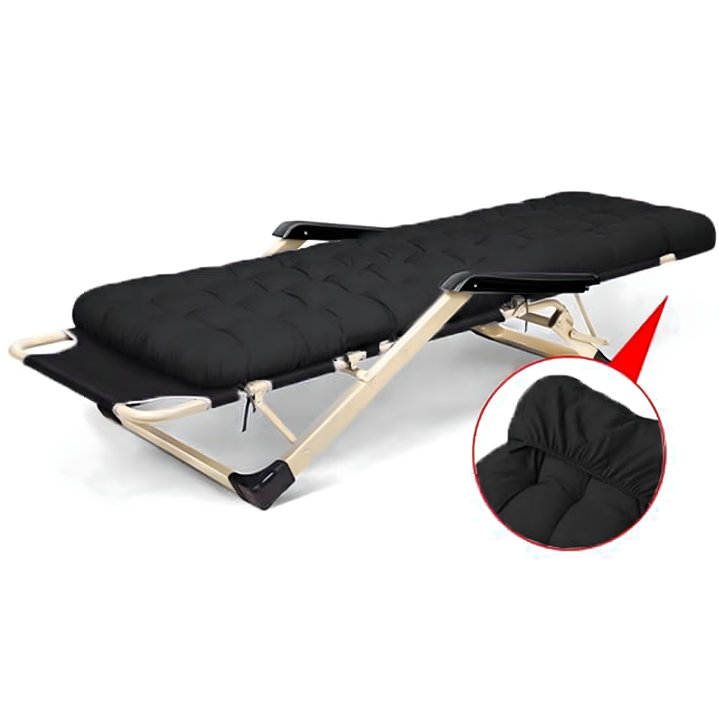 18x kokkupandav aiamere- ja reisigravitatsioonitool paksu istmepadjaga