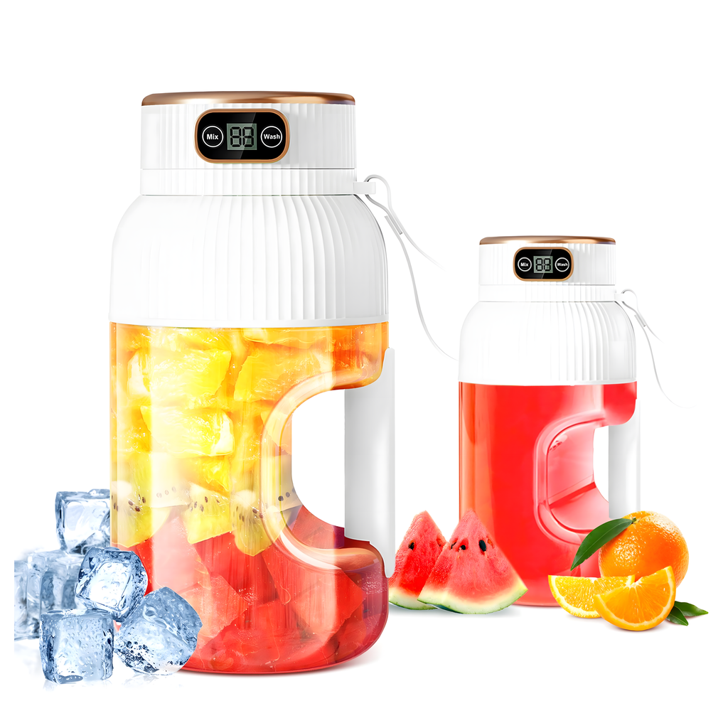 Portable Blender Mixer for Fruit Smoothies 1L Wireless USB