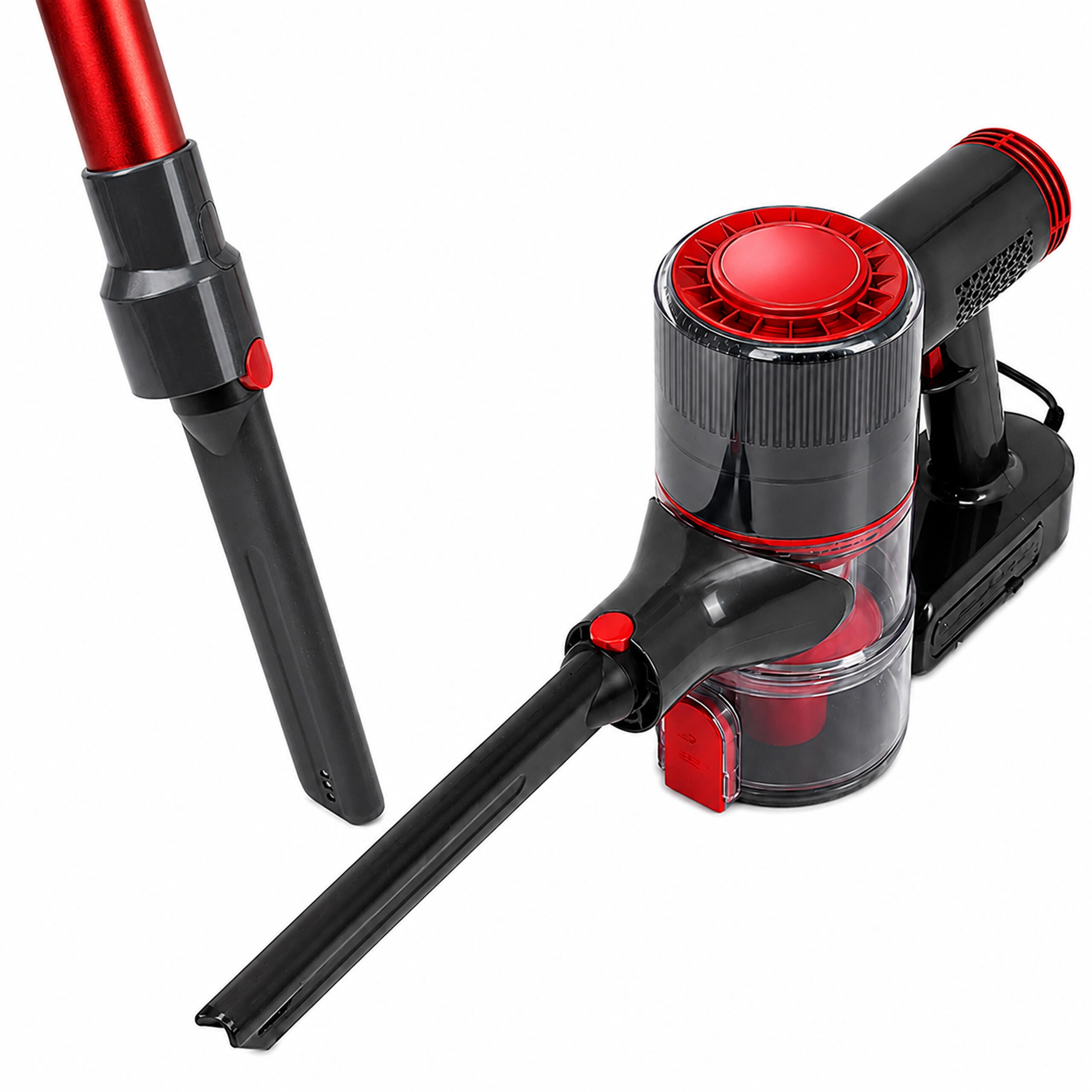 2-in-1 Cordless Handheld and Upright Vacuum Cleaner 400W with LED Light