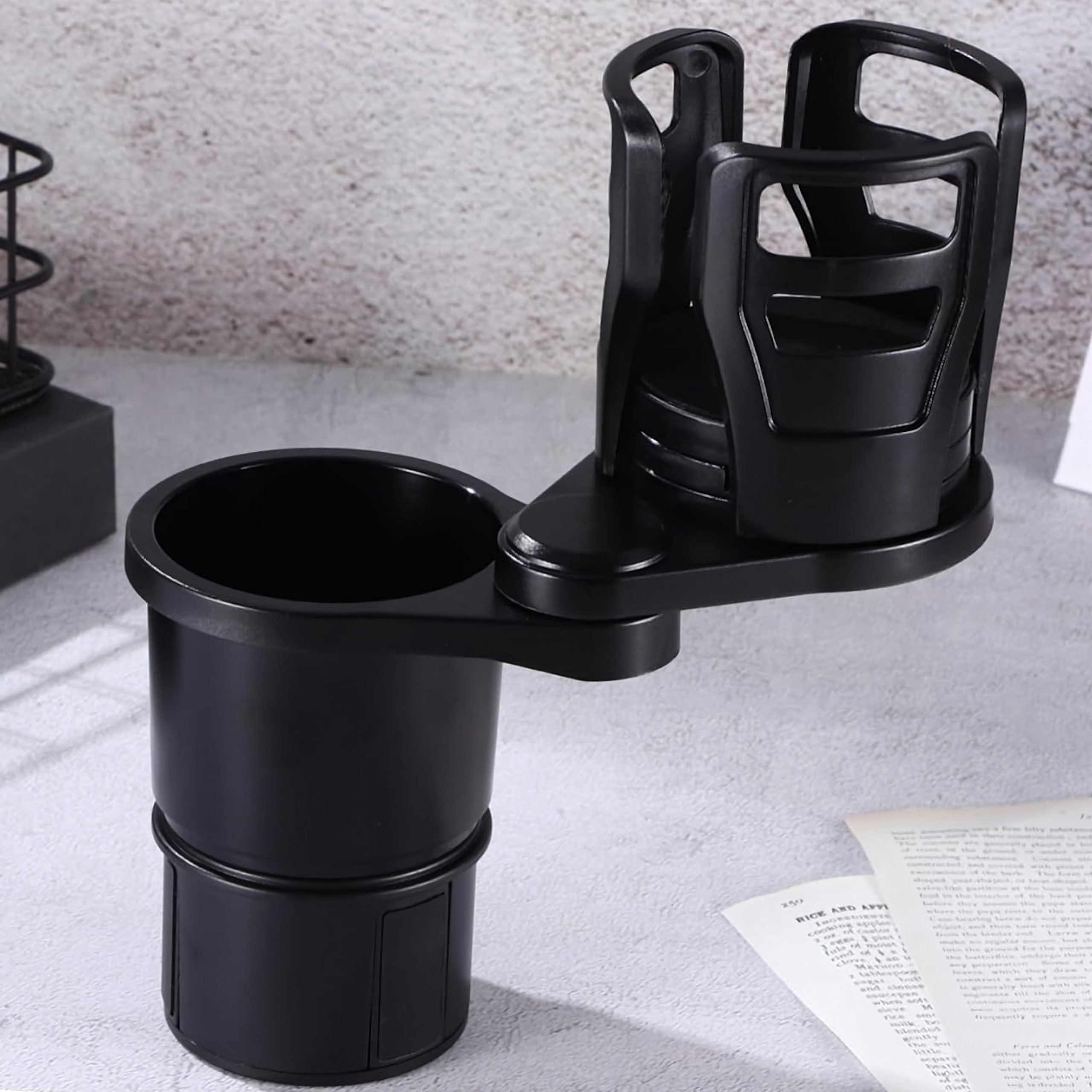 2in1 auto topsihoidja jookidele kohv 360° pööratav reguleeritav
