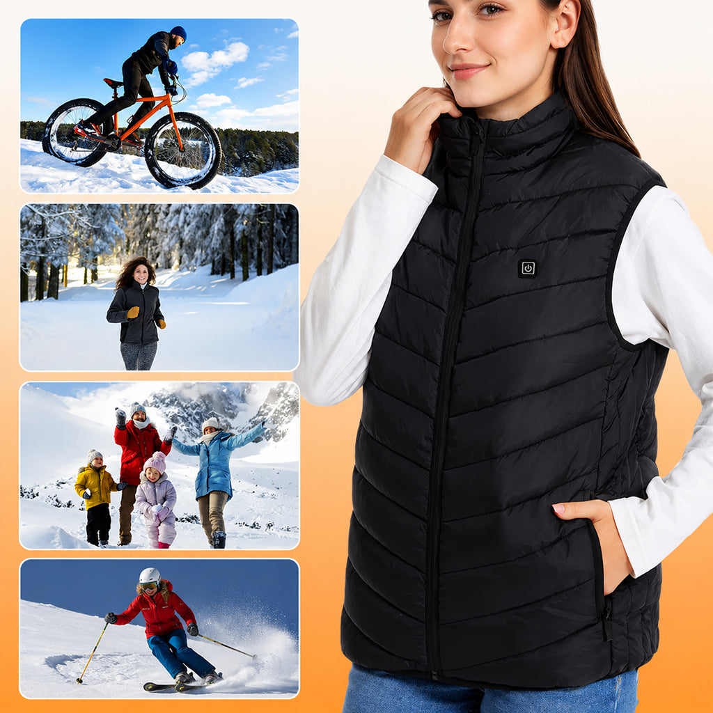 Unisex soojendusega vest USB-akupangaga suurus L RC-K-2017-14638