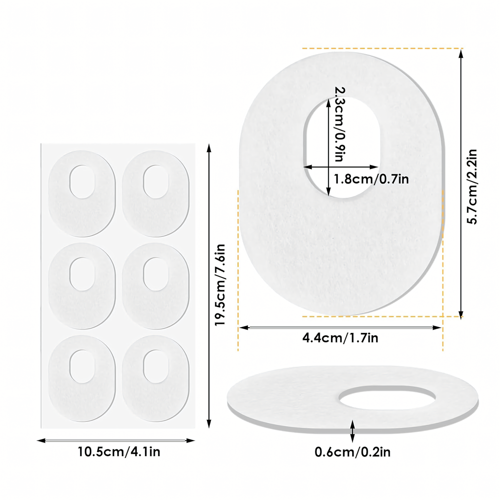 Plaastrid ja padjad villide, konnasilmade ja marrastuste kaitseks jalgadele ja jalataldadele, 24 tk
