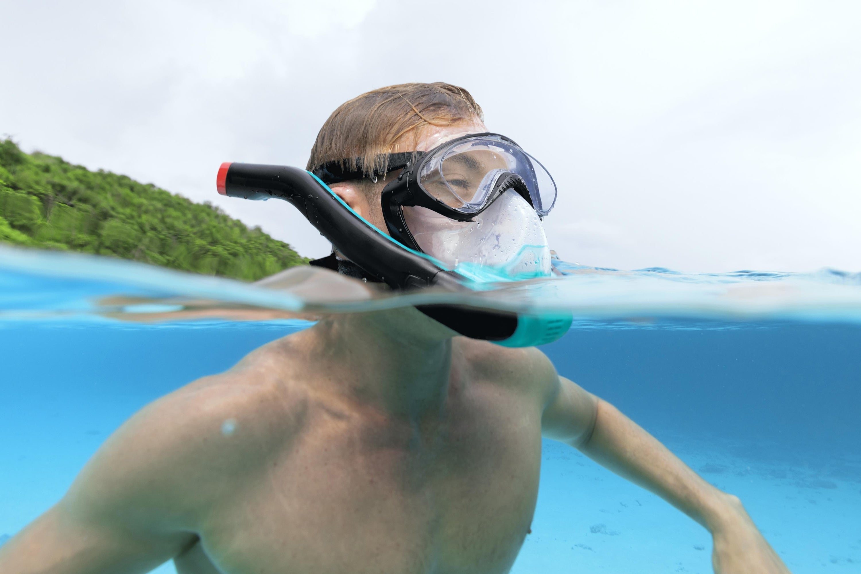 Bestway 24058 sukeldumismask täismask snorkeldamiseks L/XL