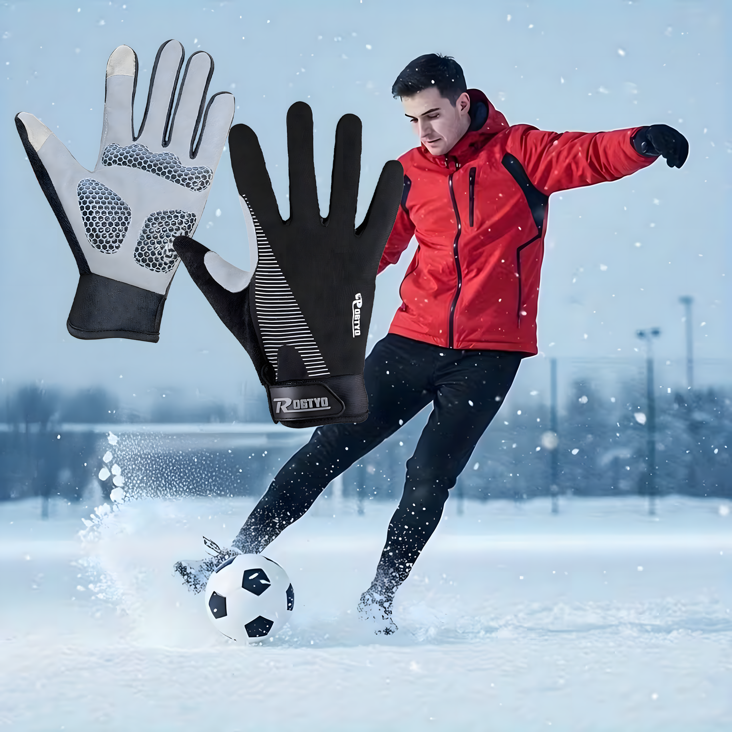 Sports Full Winter Touch Cycling Gloves XL