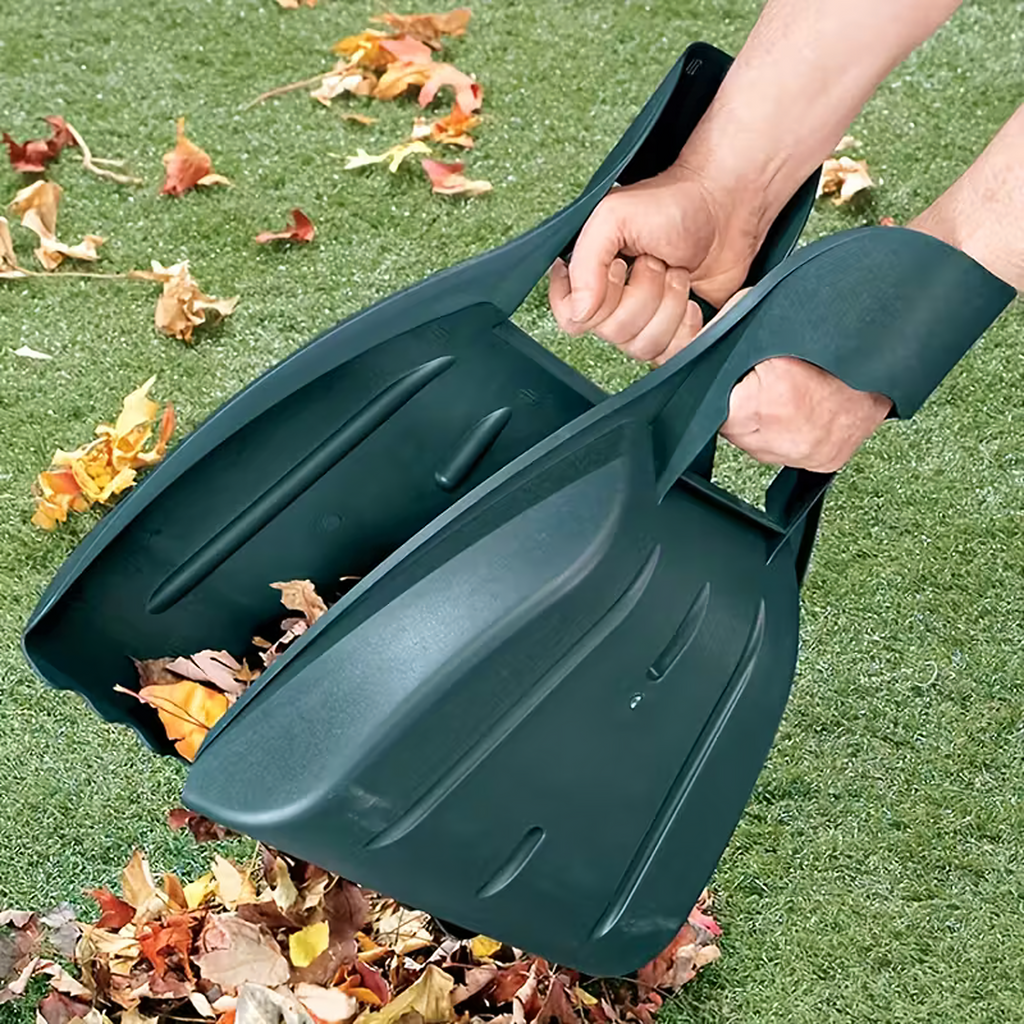 Large Plastic Leaf and Grass Rake Collector for Garden