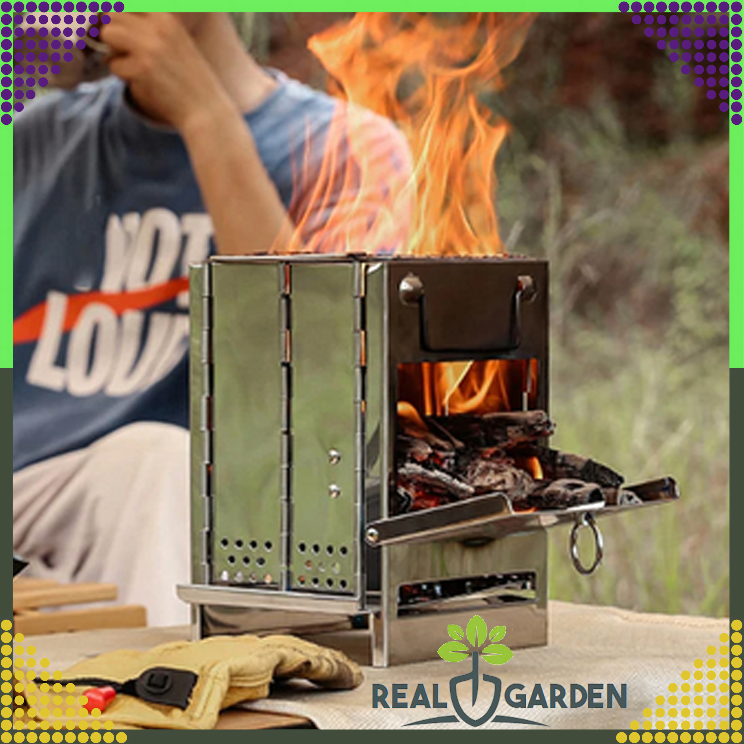 Ellujäämiskatel Rakettkatel Turist Aed Kaasaskantav Kokkupandav