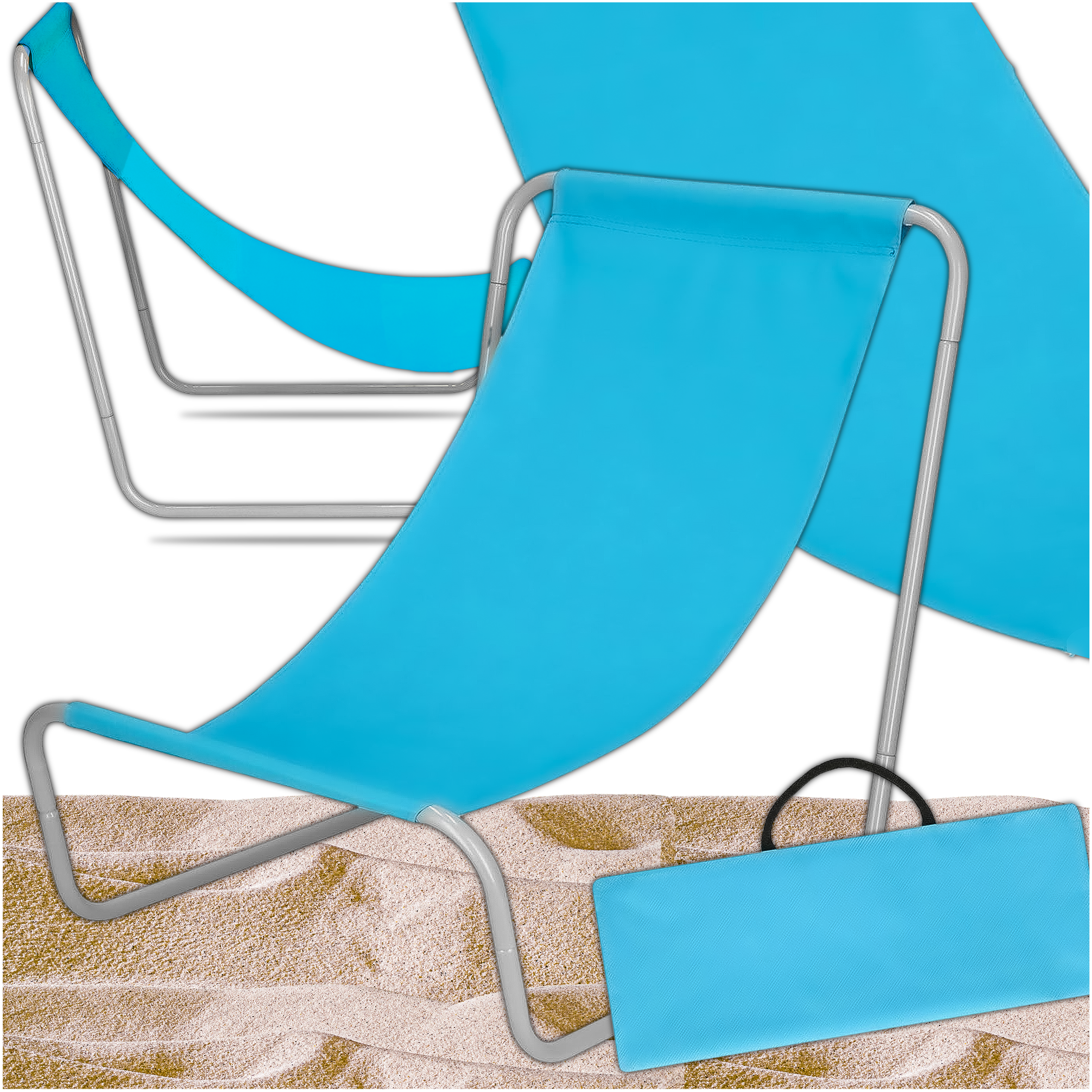 PALLET 100 PCS FOLDABLE GARDEN CHAIR CHAIR, TOURIST, PORTABLE BEACH CHAIR + BAG