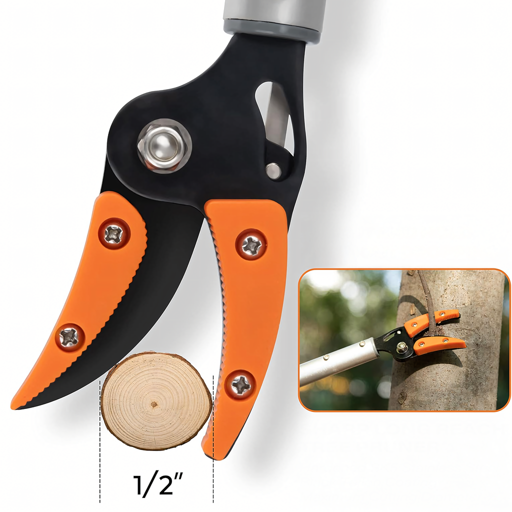 100 cm Long Scissor Pruner for Branch Trimming and Fruit Picking