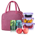 Thermal Insulated Lunch Box Bag for Food, Picnic, and Beach