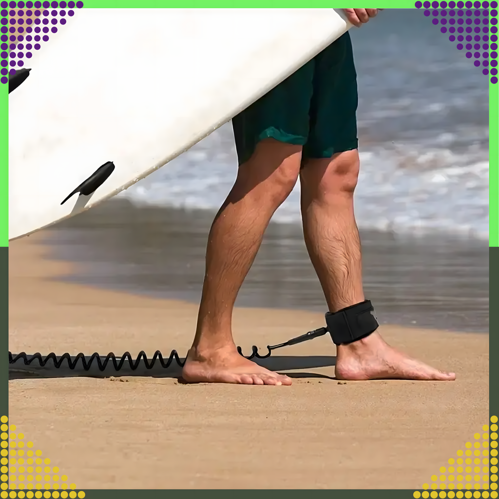 Ohutusrihm SUP lauaga, pikk pahkluu rihm