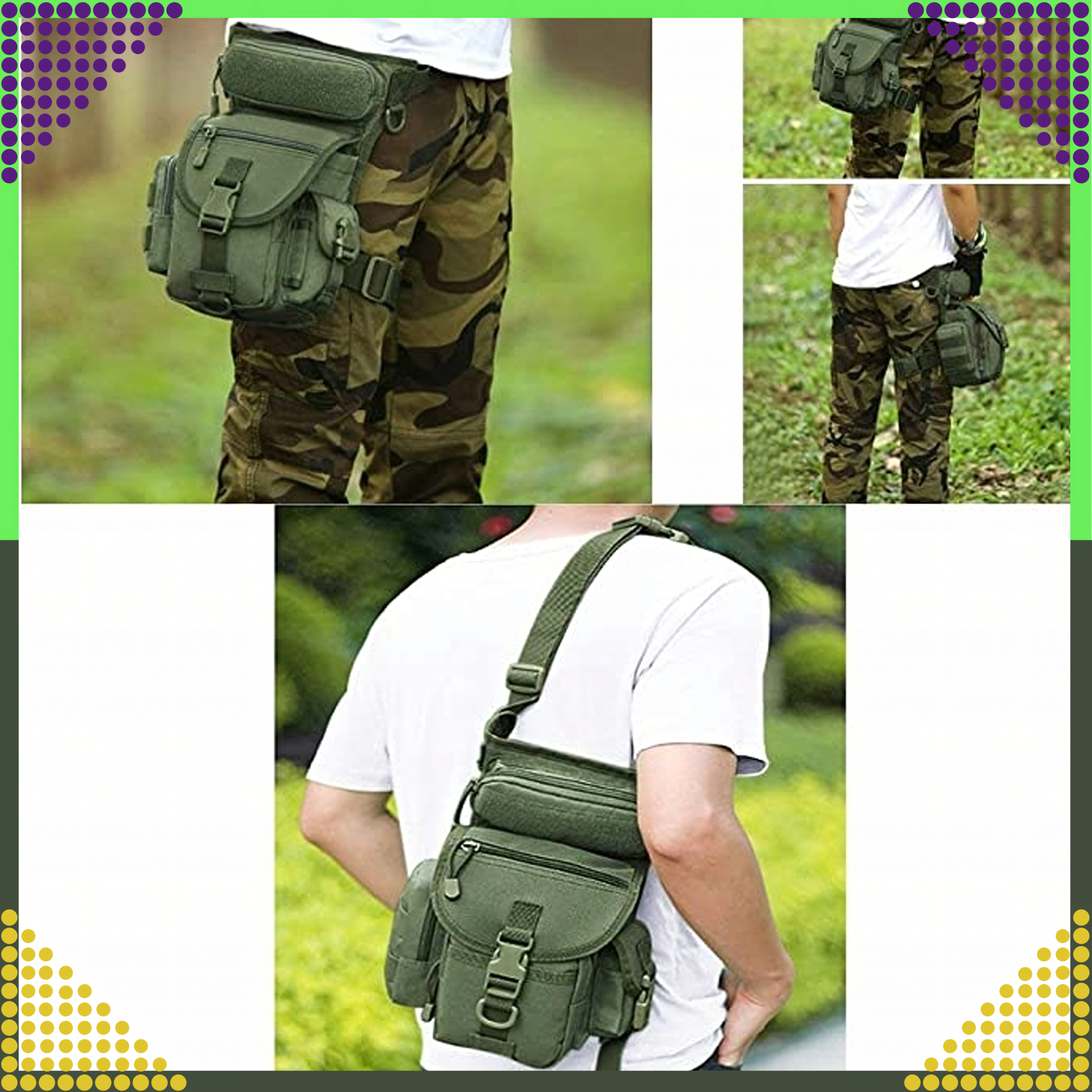 Sõjaväeline taktikaline vöökott reietaskuga
