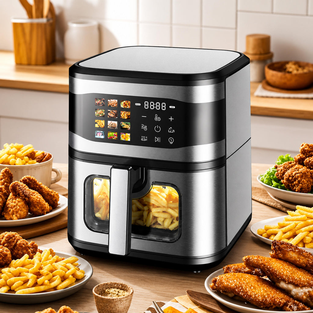 30x Air Fryer 8L 1700W with 12 Cooking Programs