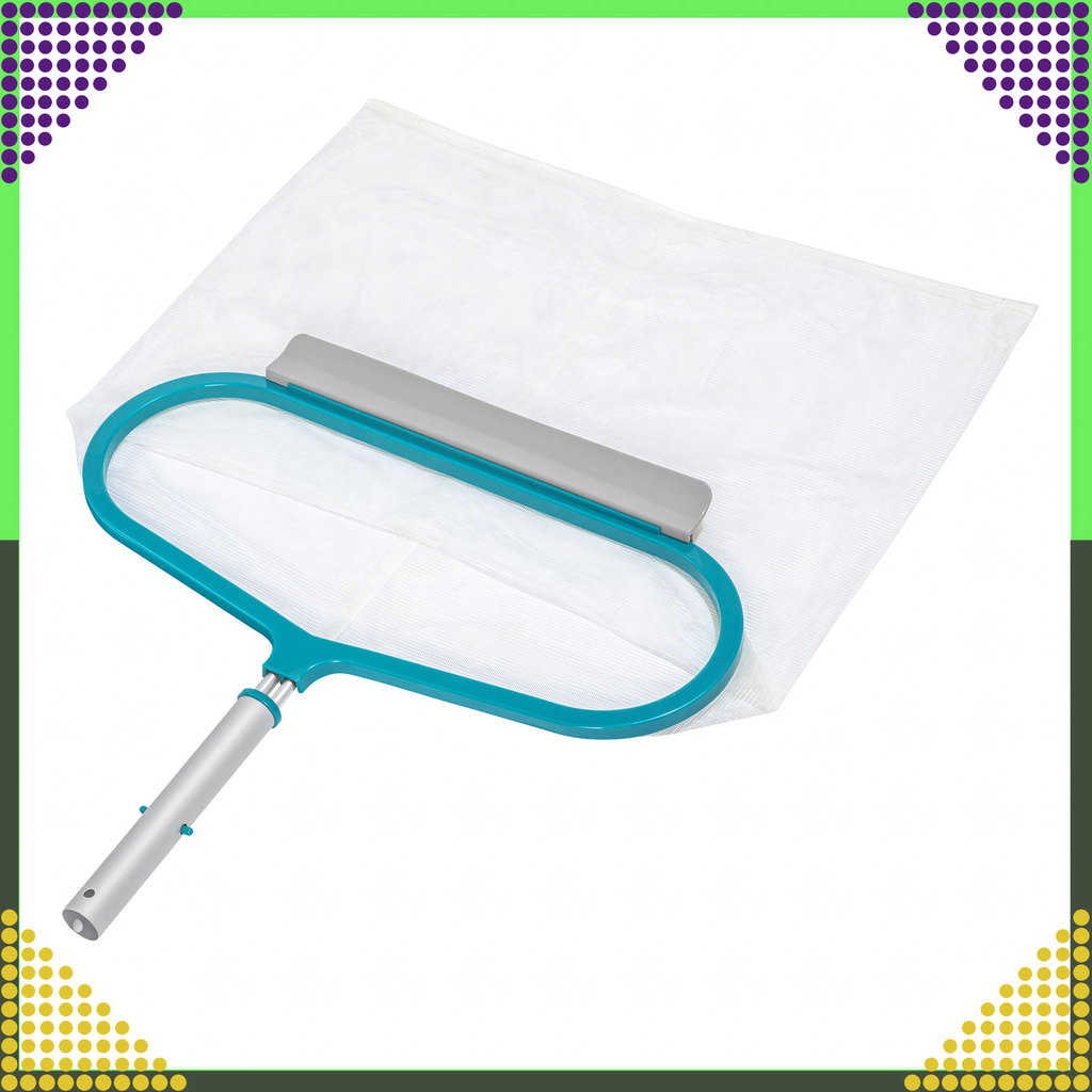 Bestway 58661 AquaNet Deluxe võrguga basseini lehekoguja 50x48x2.8 cm