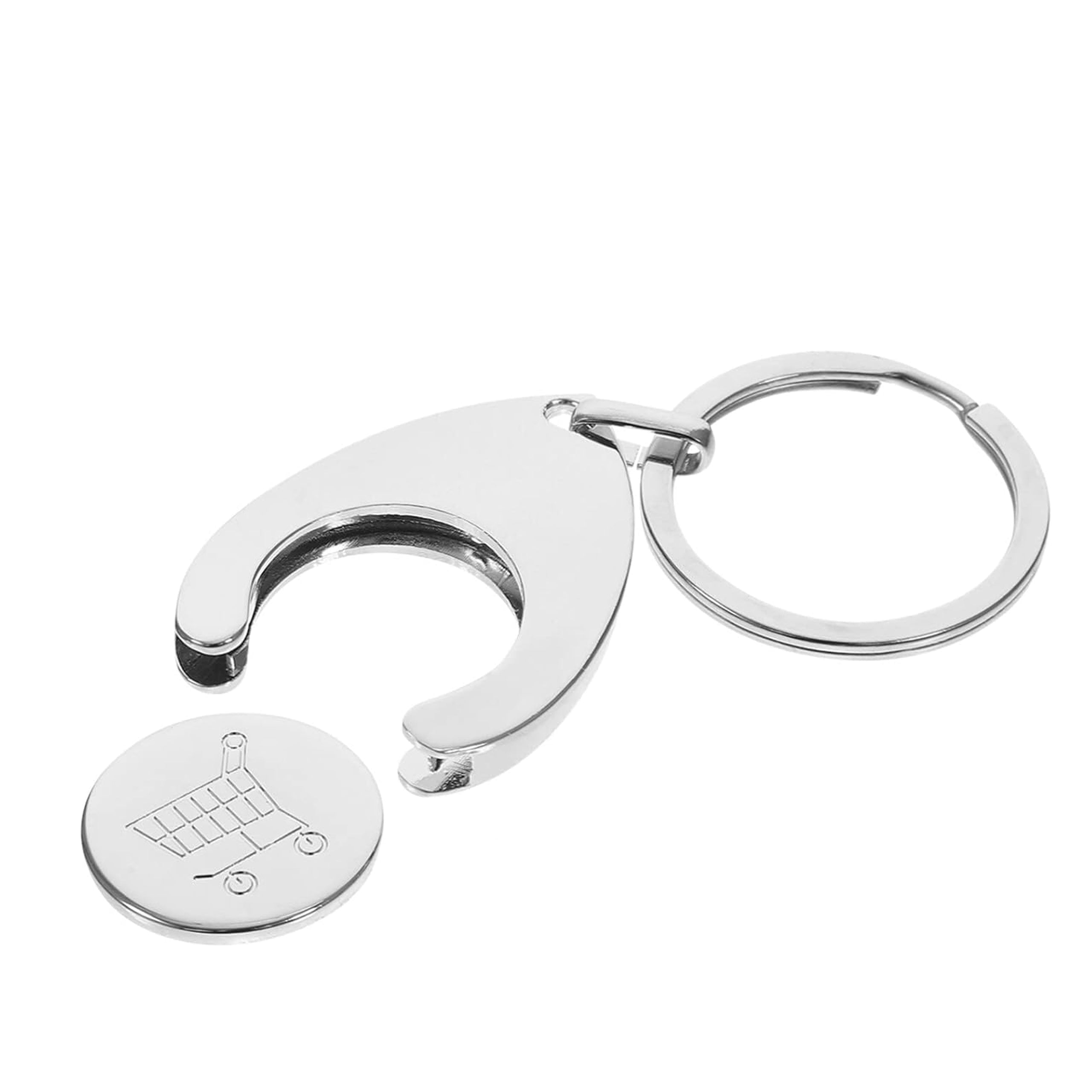 Keychain Token for Shopping Cart 2 in 1