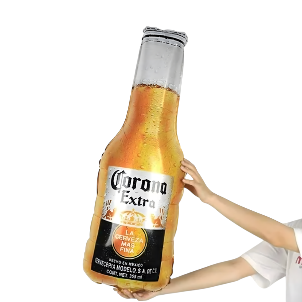 Sünnipäeva õhupallide komplekt peoks Corona Beer Bottle sünnipäevakingitus