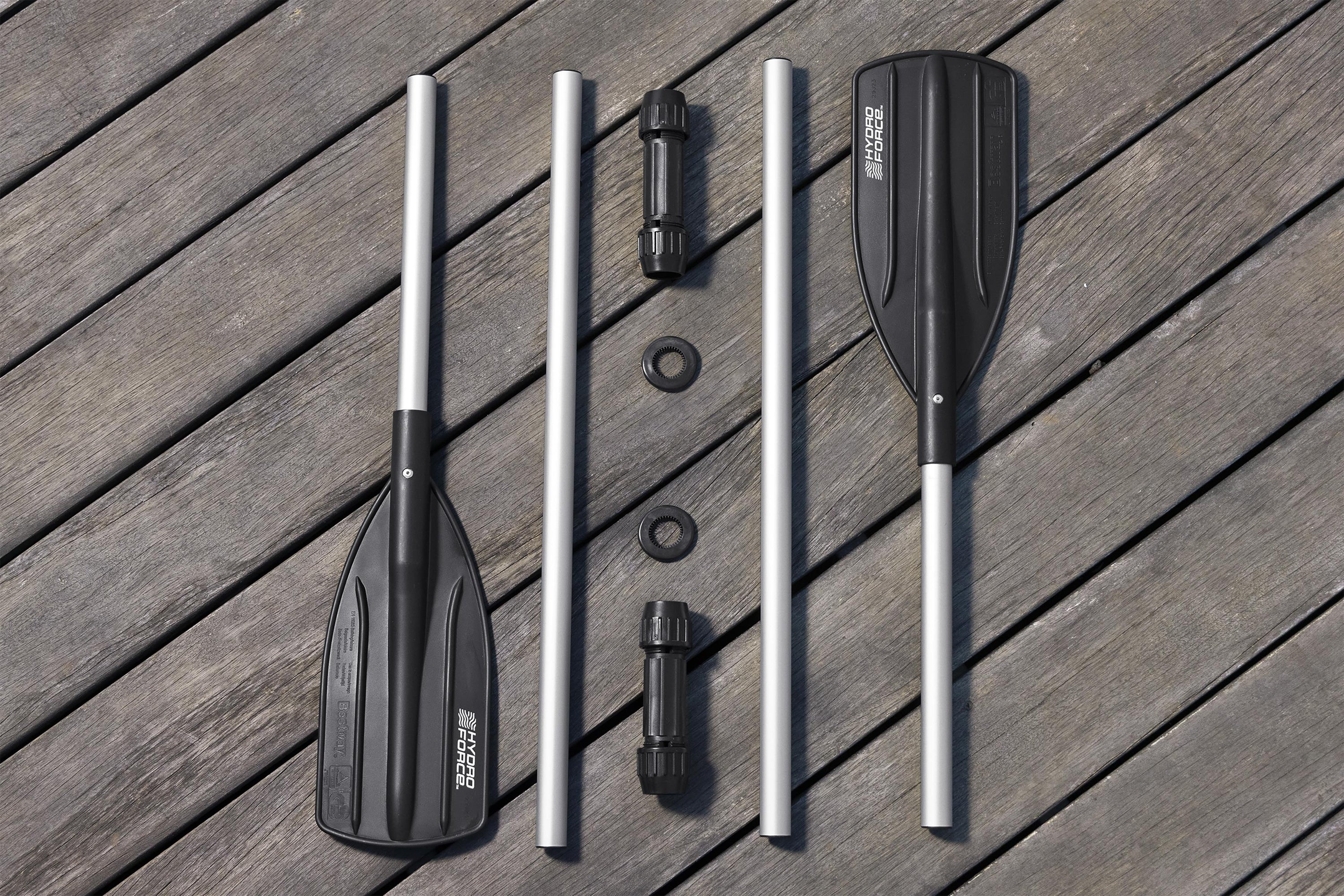 Bestway 62064 alumiiniumist kokkupandavad aerud kajaki, pontooni ja SUP-i jaoks 145cm 2 tk