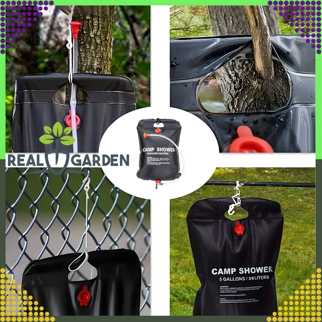 Turisti päikesedušš kaasaskantav välidušš XXL telgi alla 20 l