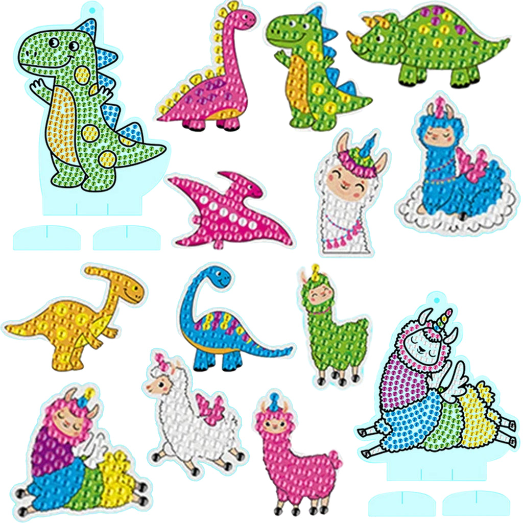 Teemanttikand, teemantkleebised, 5D mosaiikpulgad lastele, komplekt