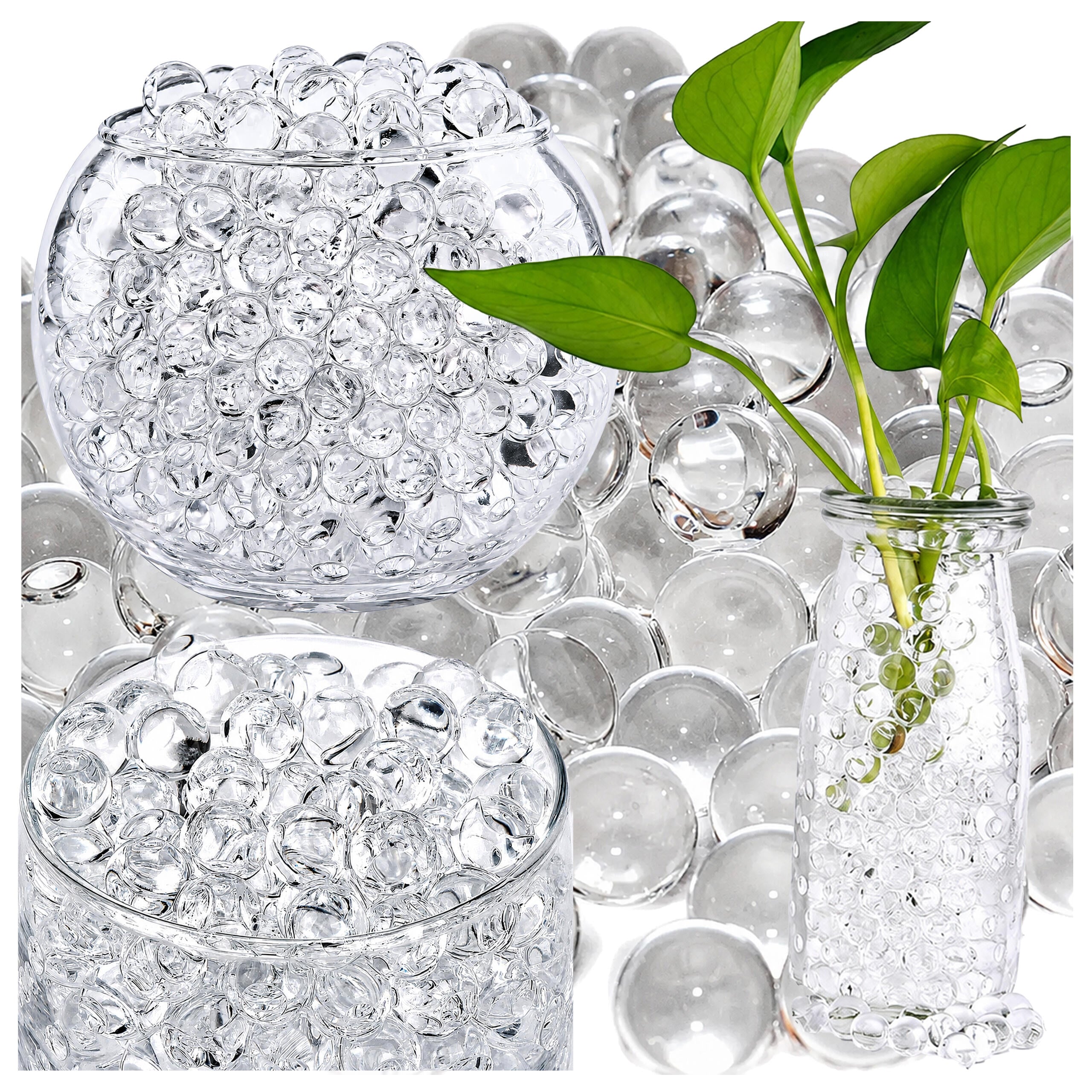 Transparent Hydrogel Water Beads for Plants 5000 pcs