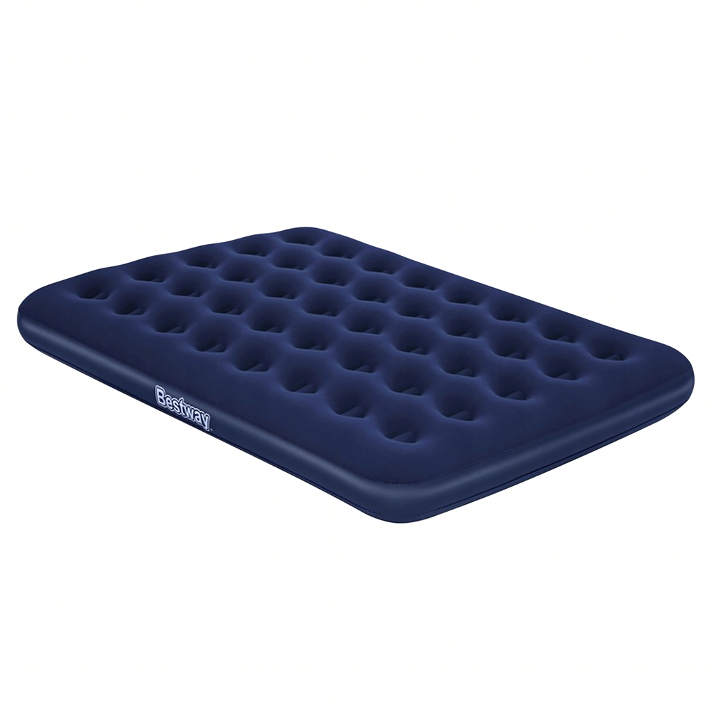 Bestway 67002 kahekohaline flokitud täispuhutav madrats 191x137x22cm