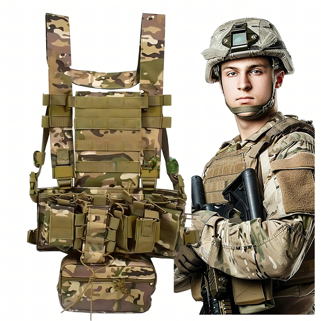 Tactical Military Protective Molle Vest Lightweight Airsoft Airsoft Dispenser