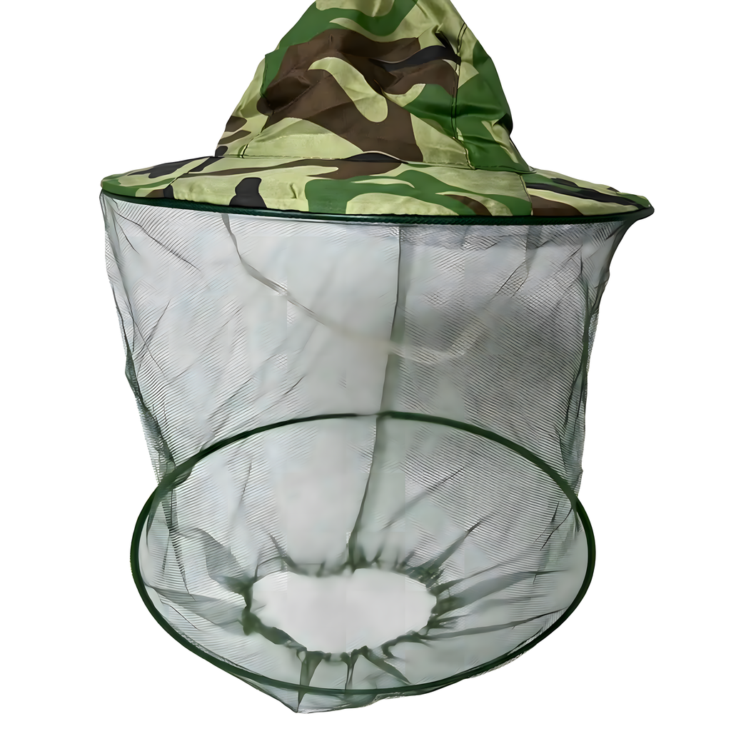 Müts sääsevõrguga mesinduseks, kalastamiseks, kamo, sääsevõrk putukate ja sääskede vastu