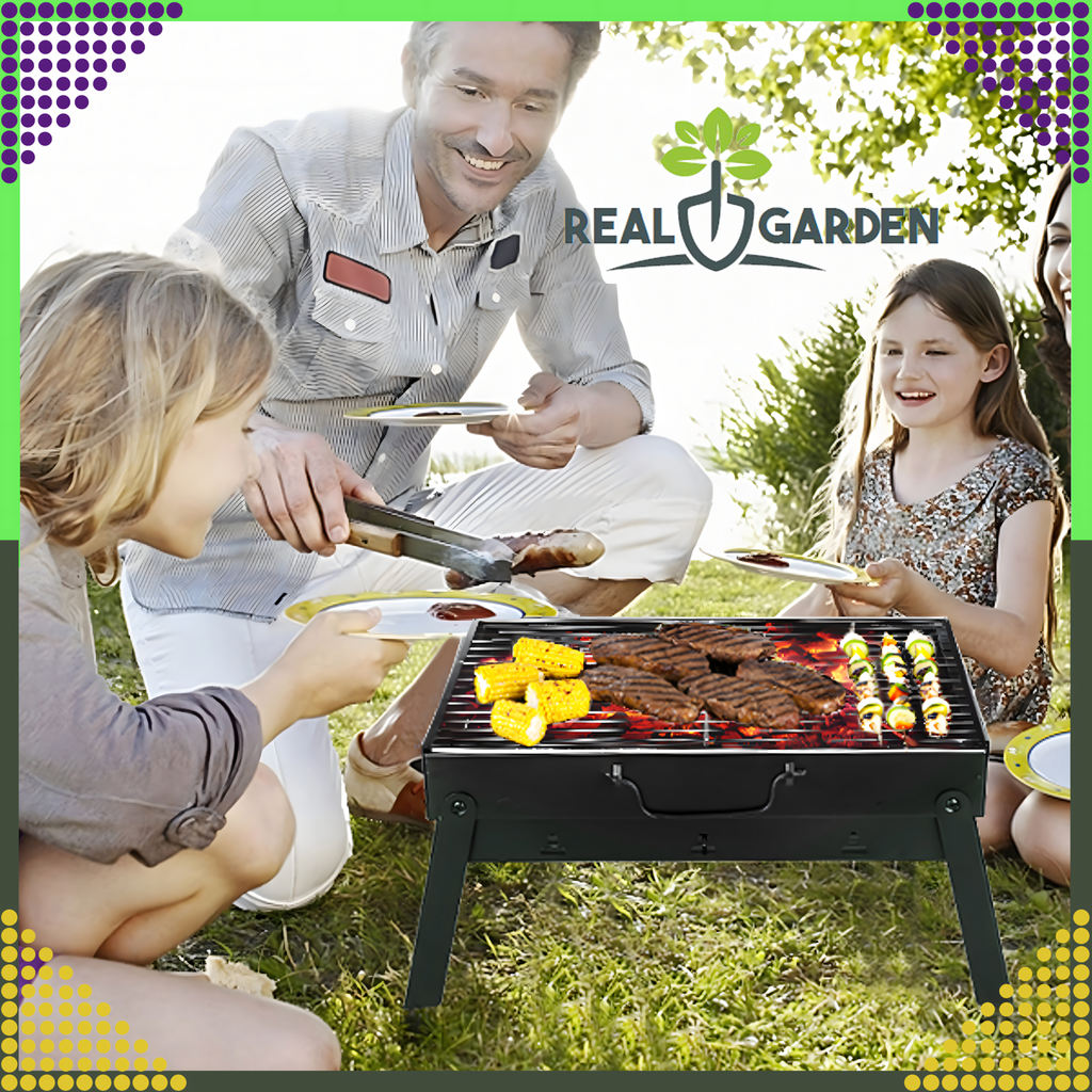 Portable Folding Camping Charcoal Garden Grill