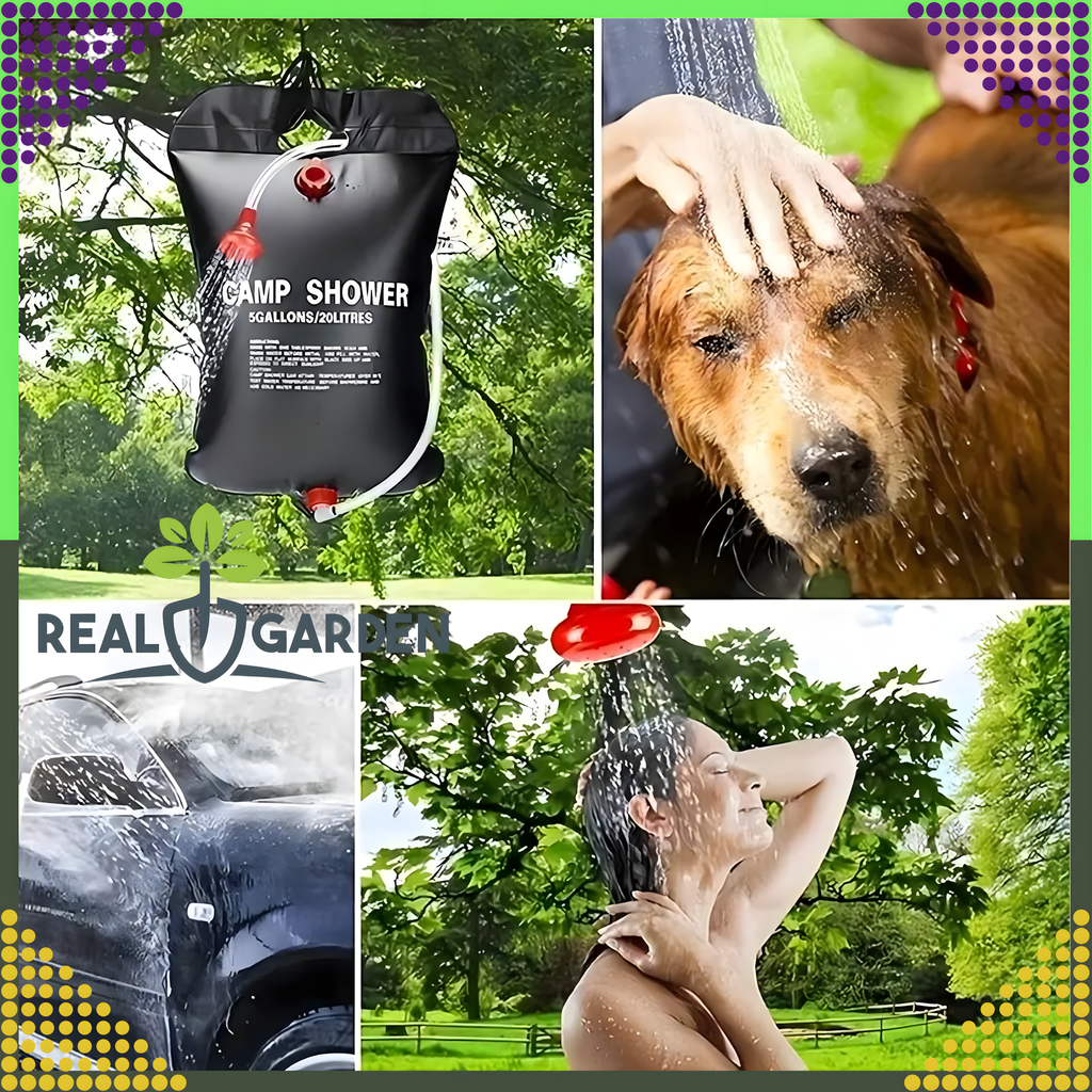 Turisti päikesedušš kaasaskantav välidušš XXL telgi alla 20 l