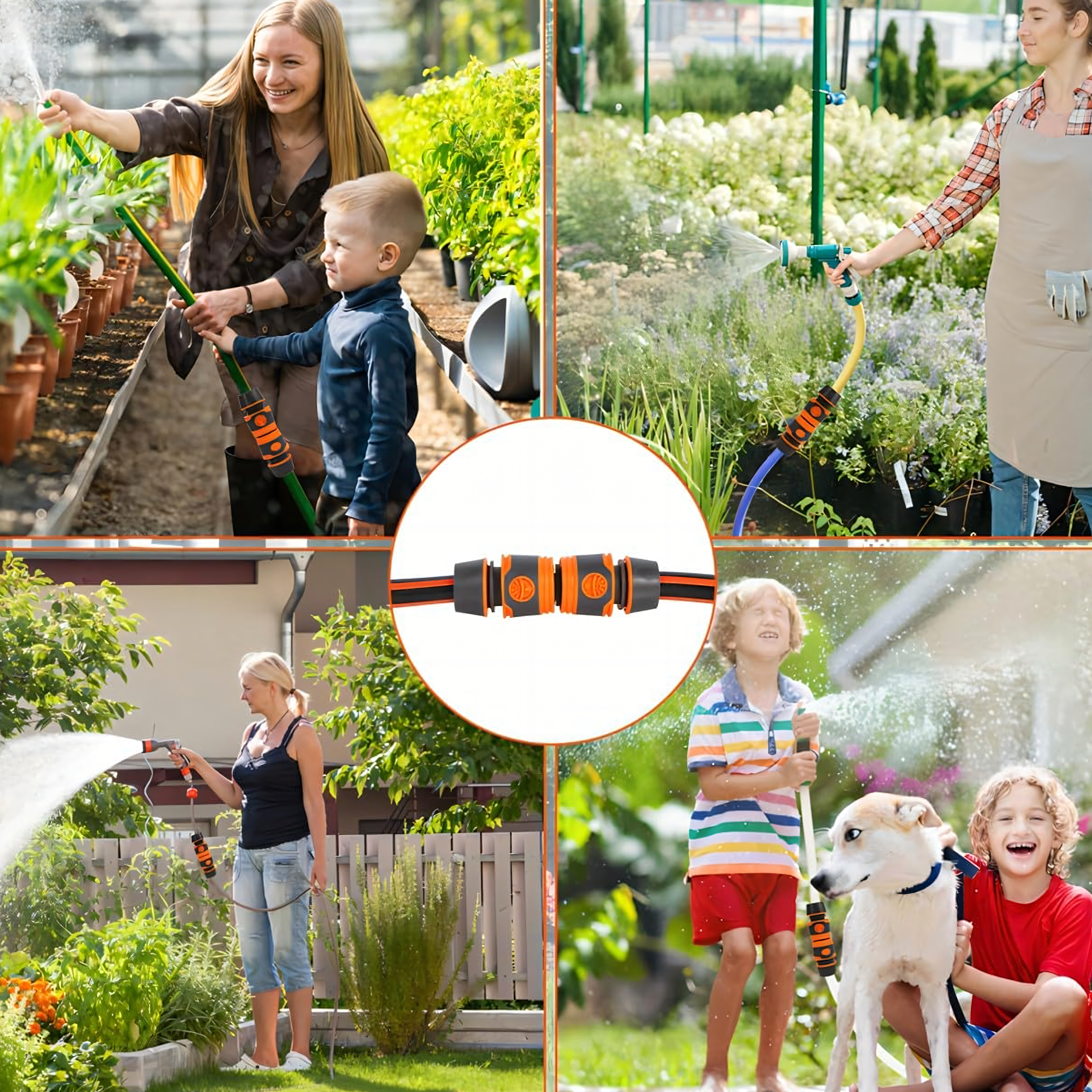 Aia vooliku ühenduskomplekt 1/2 3/4"