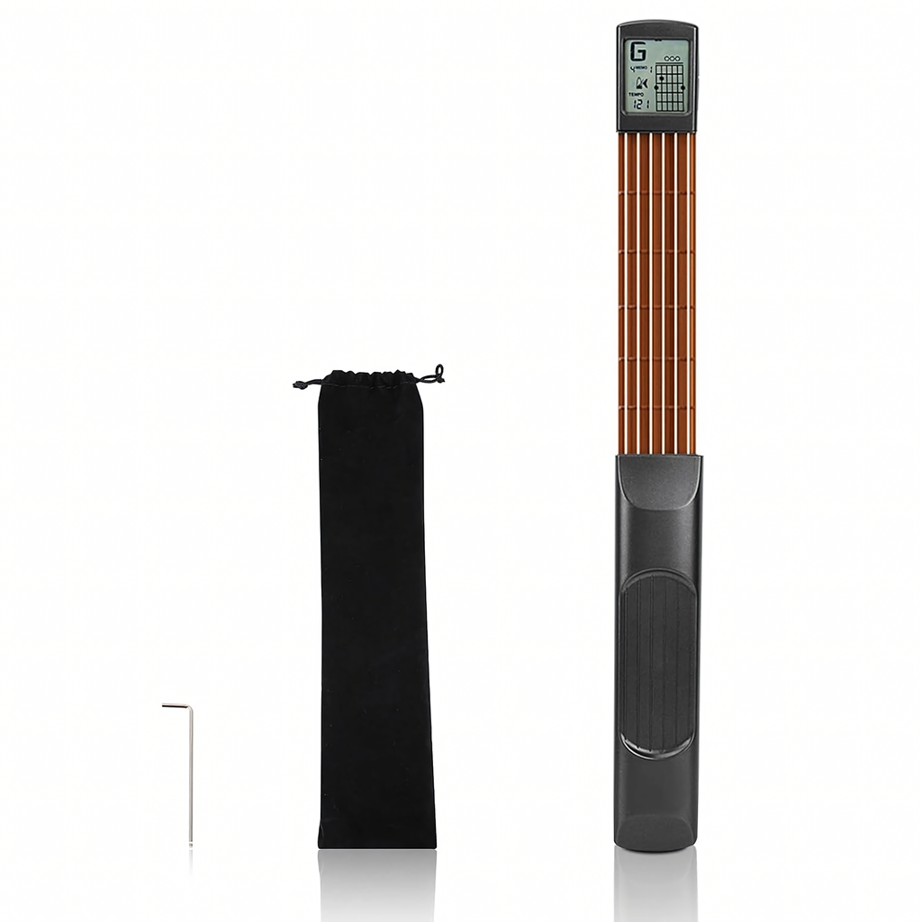 Digitaalne treener, kitarrikõlade treener ekraaniga, kaasaskantav mini kitarr