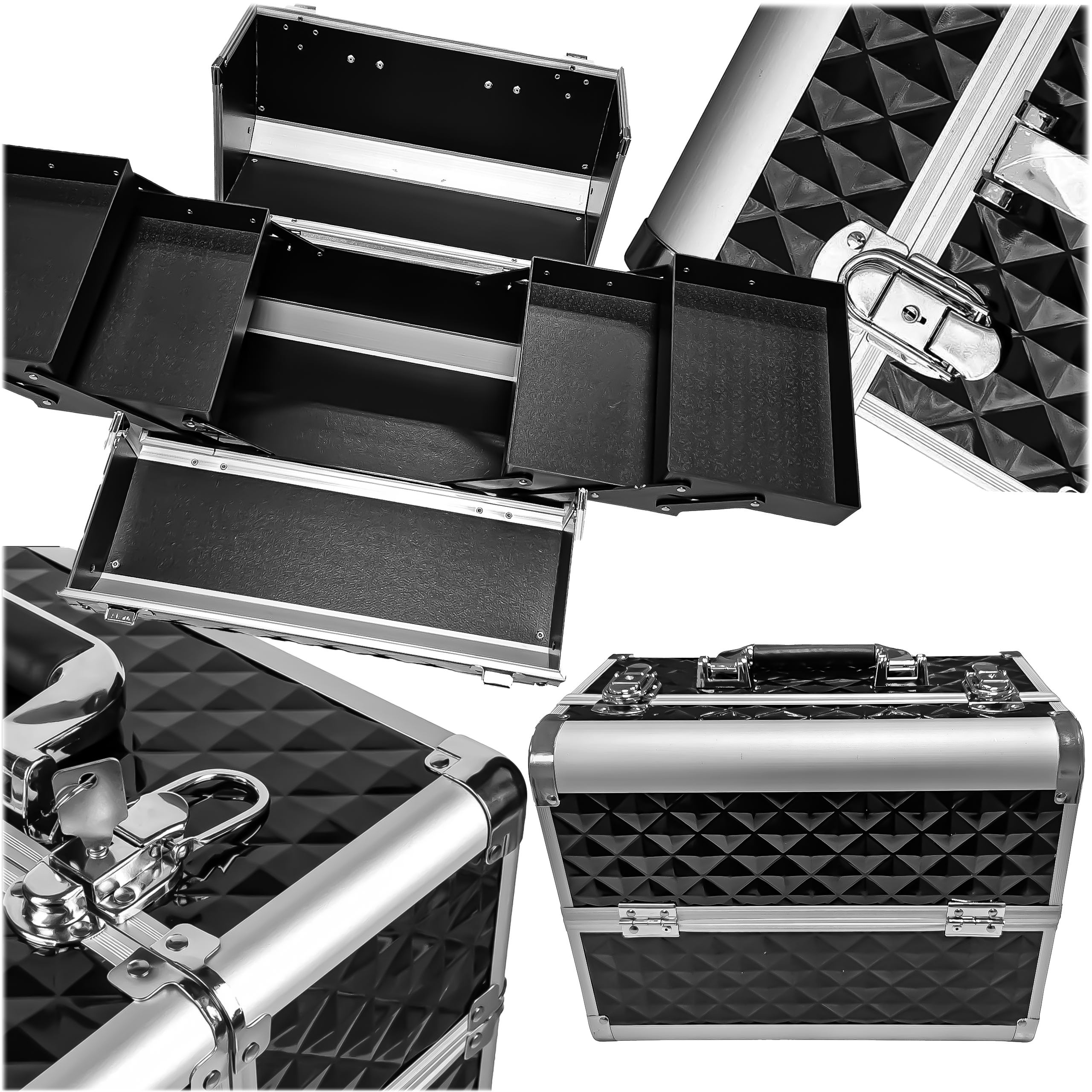 Naiste kosmeetikakott korraldaja kosmeetikakohver