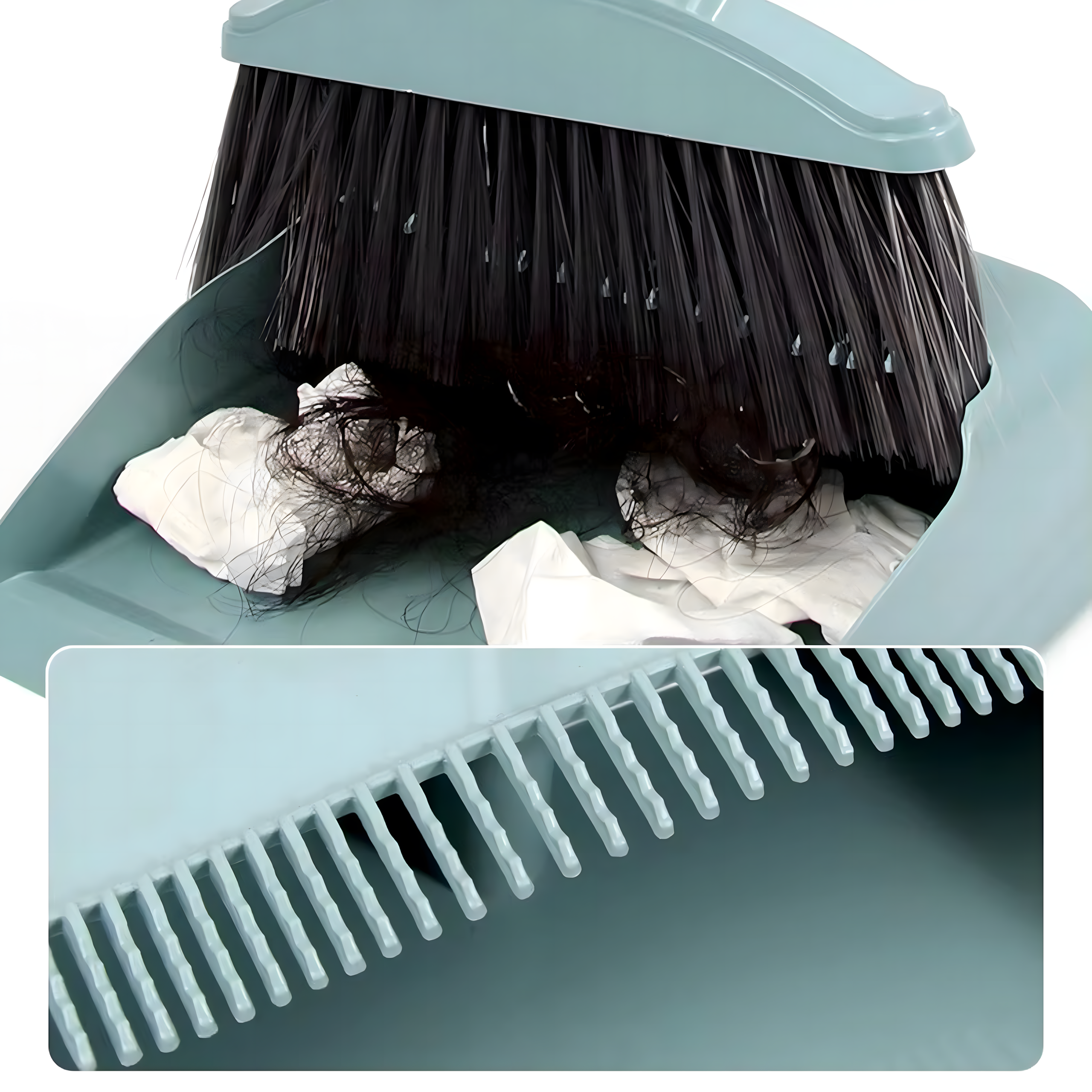 Cleaning Kit with Broom, Dustpan, Stick, and Window Washer