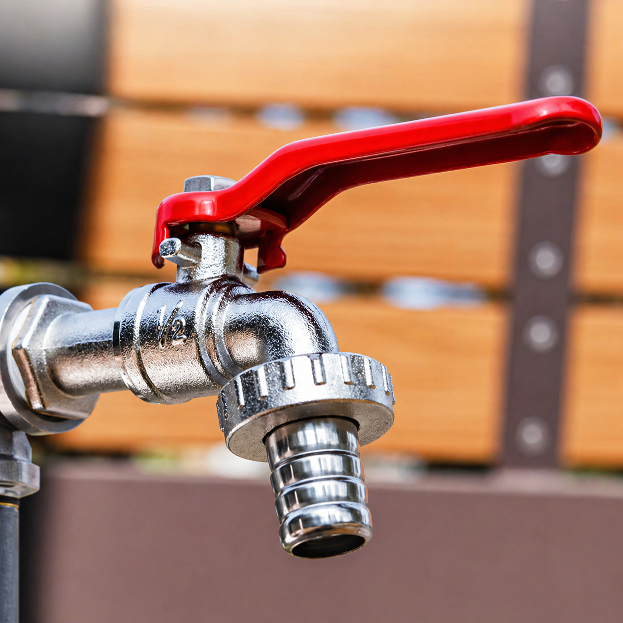 Ball Valve Tap 1/2 3/4 for Water Mauser Barrel Garden