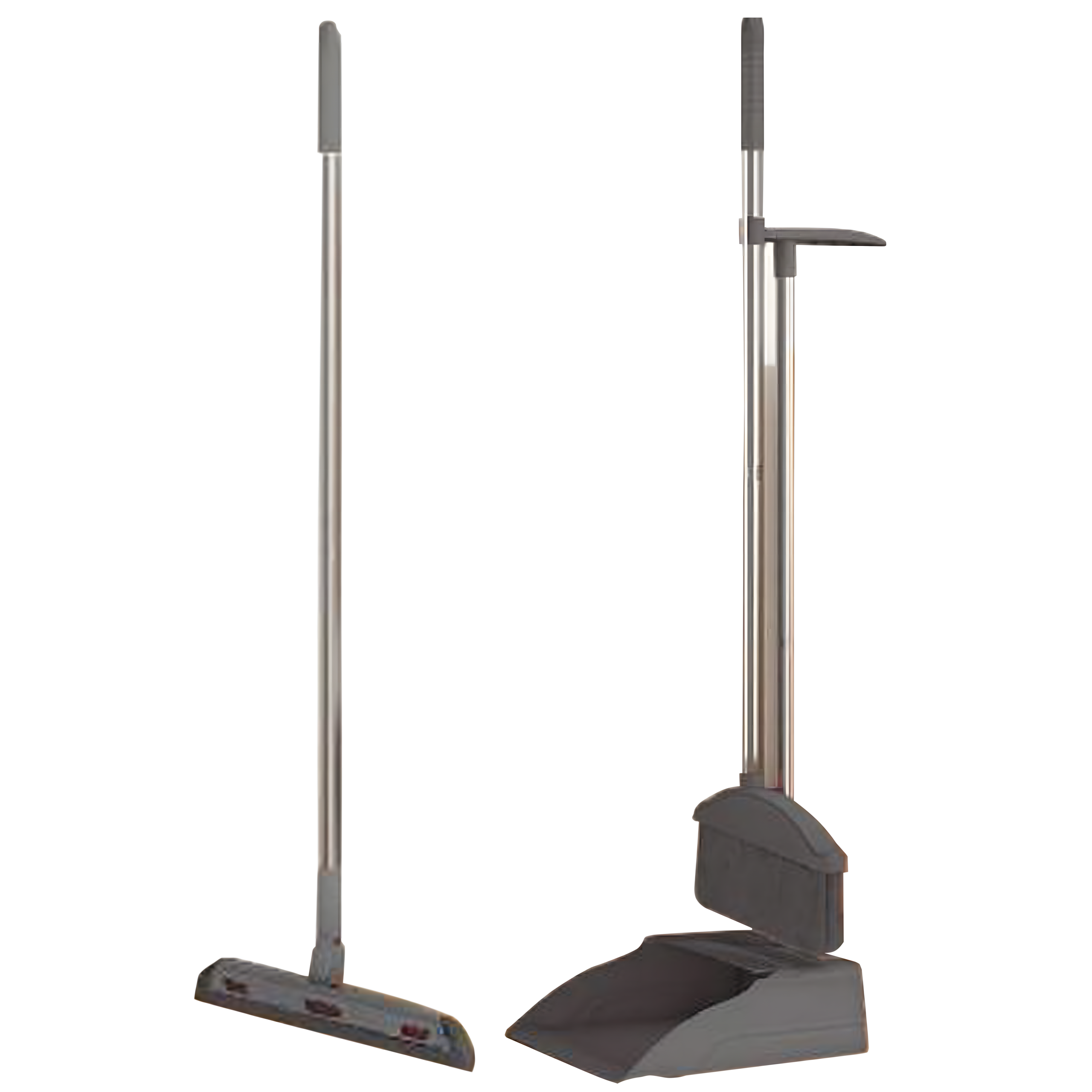 Cleaning Kit with Broom, Dustpan, Stick, and Window Washer