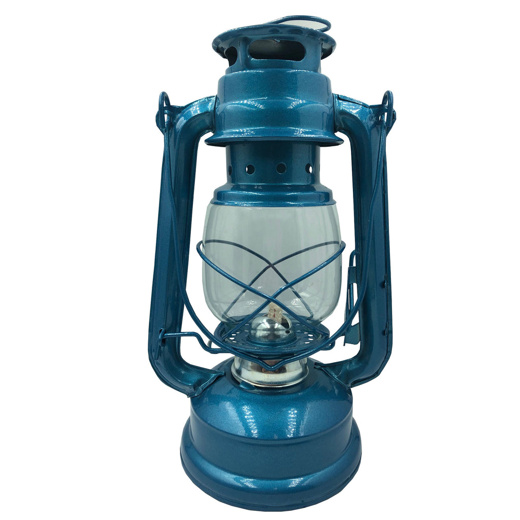 Sinine petrooleumilamp 24.5cm (F9)