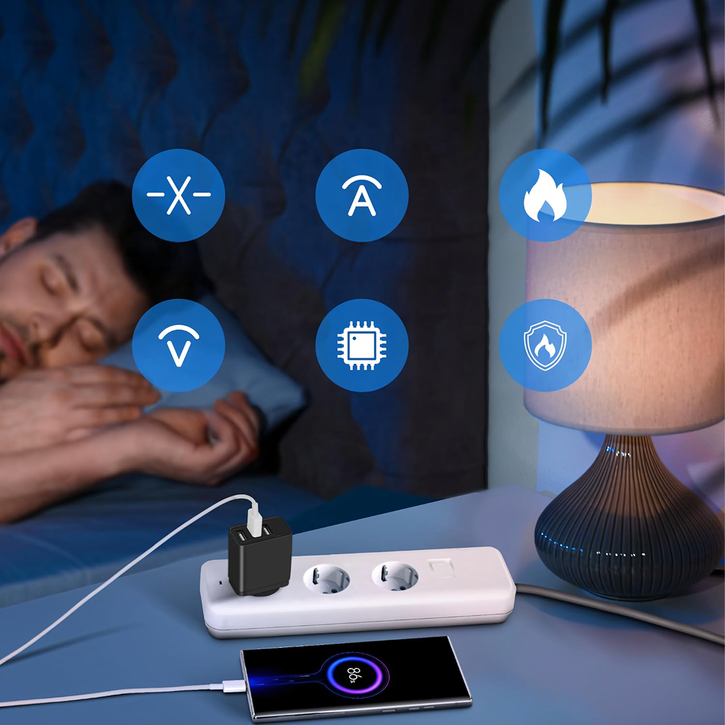 Strong Cube seinalaadija 3 x USB universaalne USB 3 porti 5V 3.4A