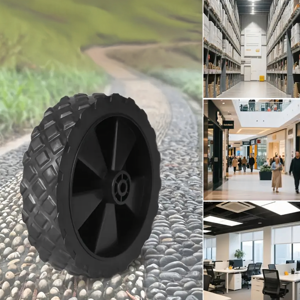 Spare Wheel for Tourist Garden Transport Trolley 1 pc