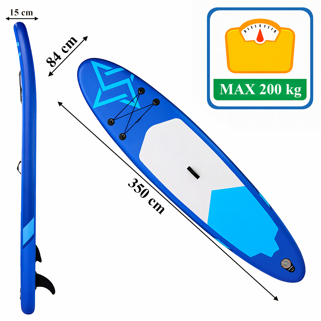 Inflatable Stand Up Paddle Board 350 cm with Accessories