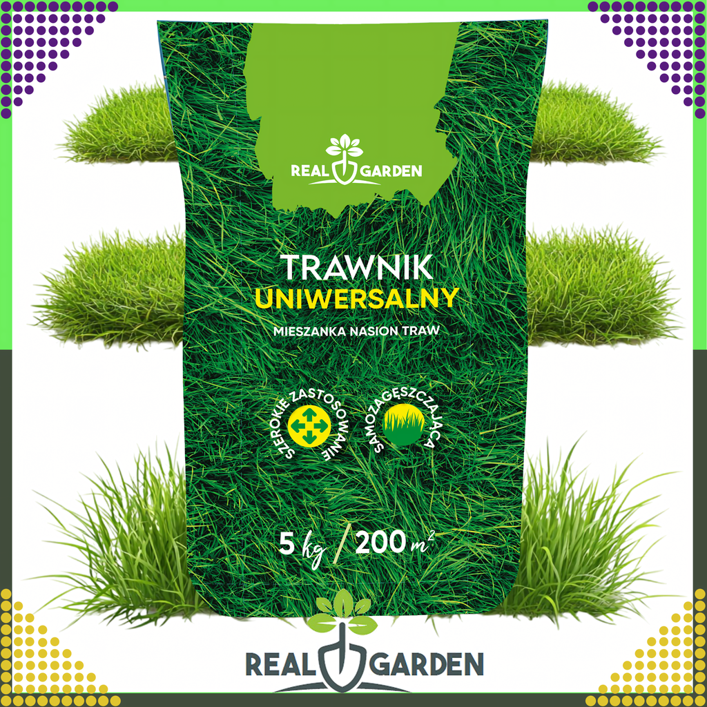 Universal Dense Grass Seed Mix 5 kg for 200 m²