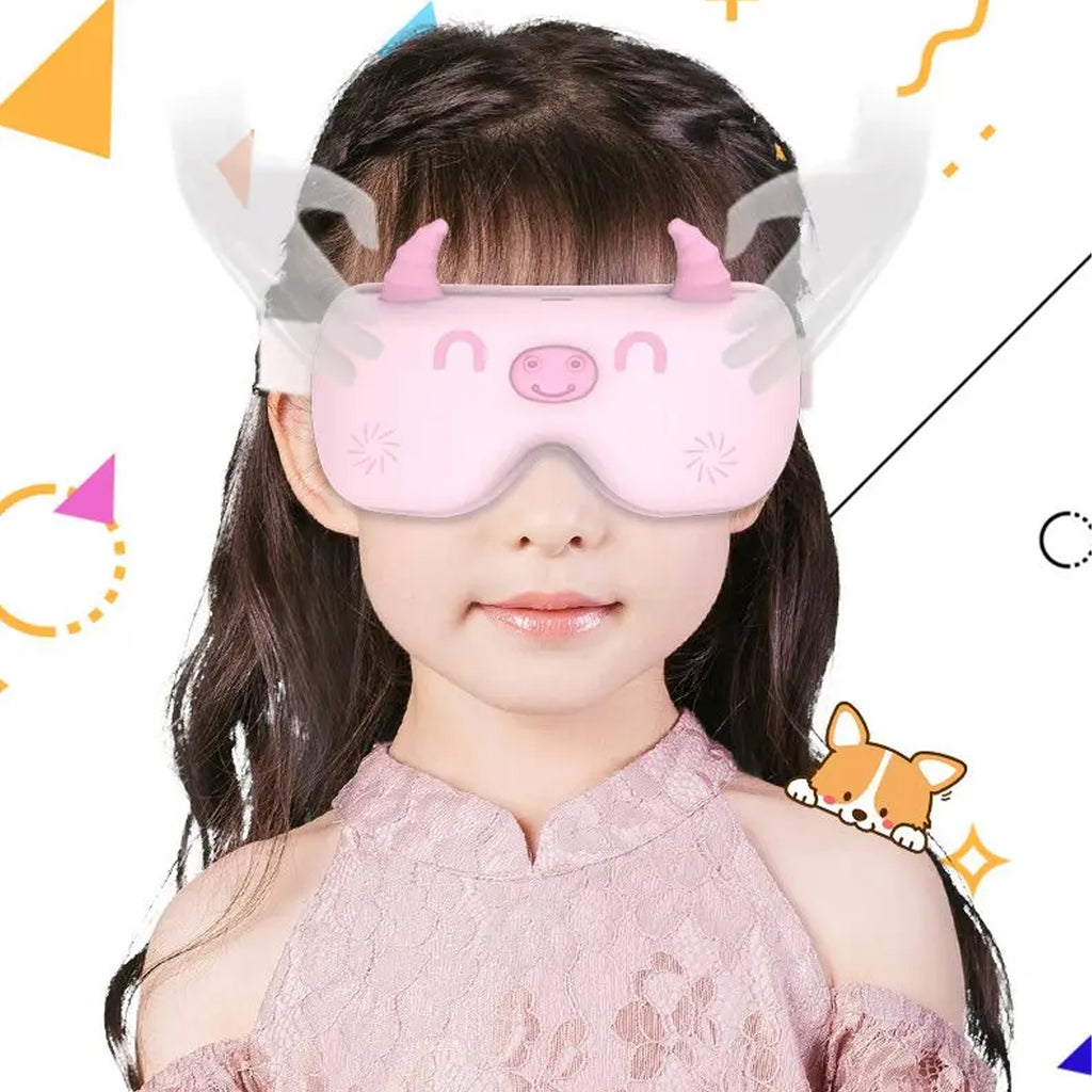 Electric Intelligent Heated Eye Massager for Kids