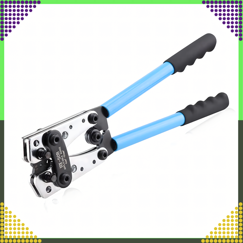 Pressimistangid juhtmete otsahülsside ühendamiseks 6-50mm AWG