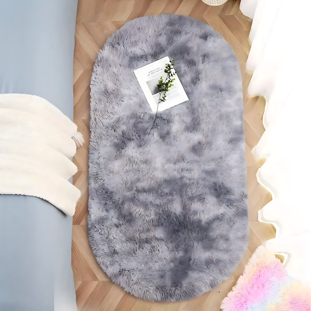 Soft Plush Shaggy Carpet Dense Woolly Large Fluffy for Living Room 160x60cm