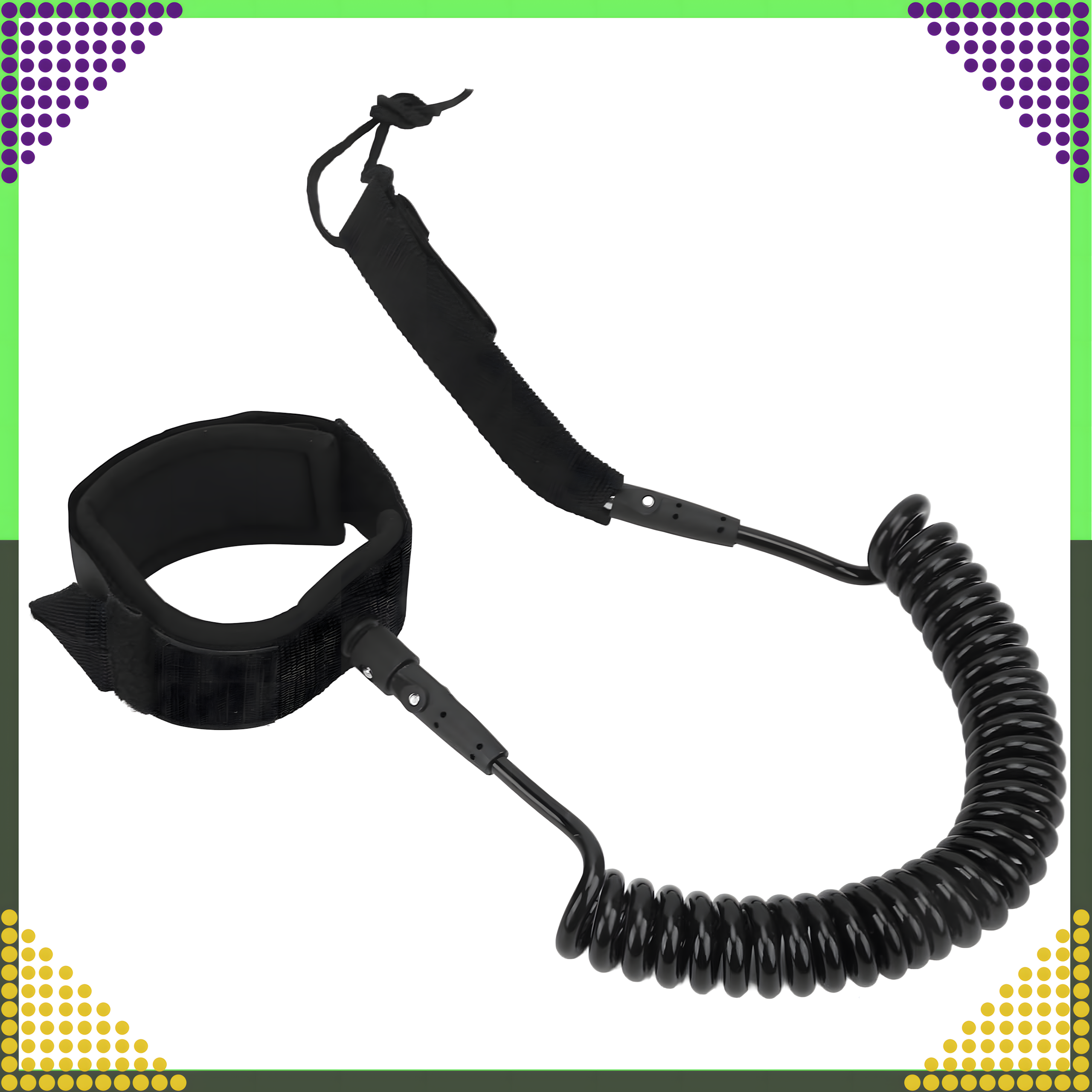 Ohutusrihm SUP lauaga, pikk pahkluu rihm