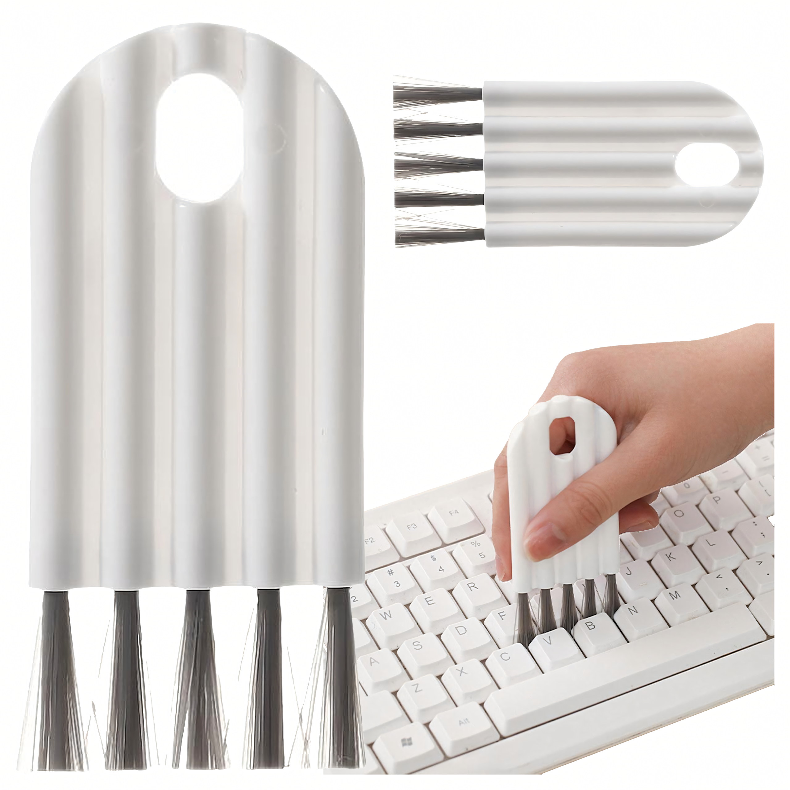 Multifunctional Brush for Cleaning Crevices, Grooves, and Nooks Cleaner