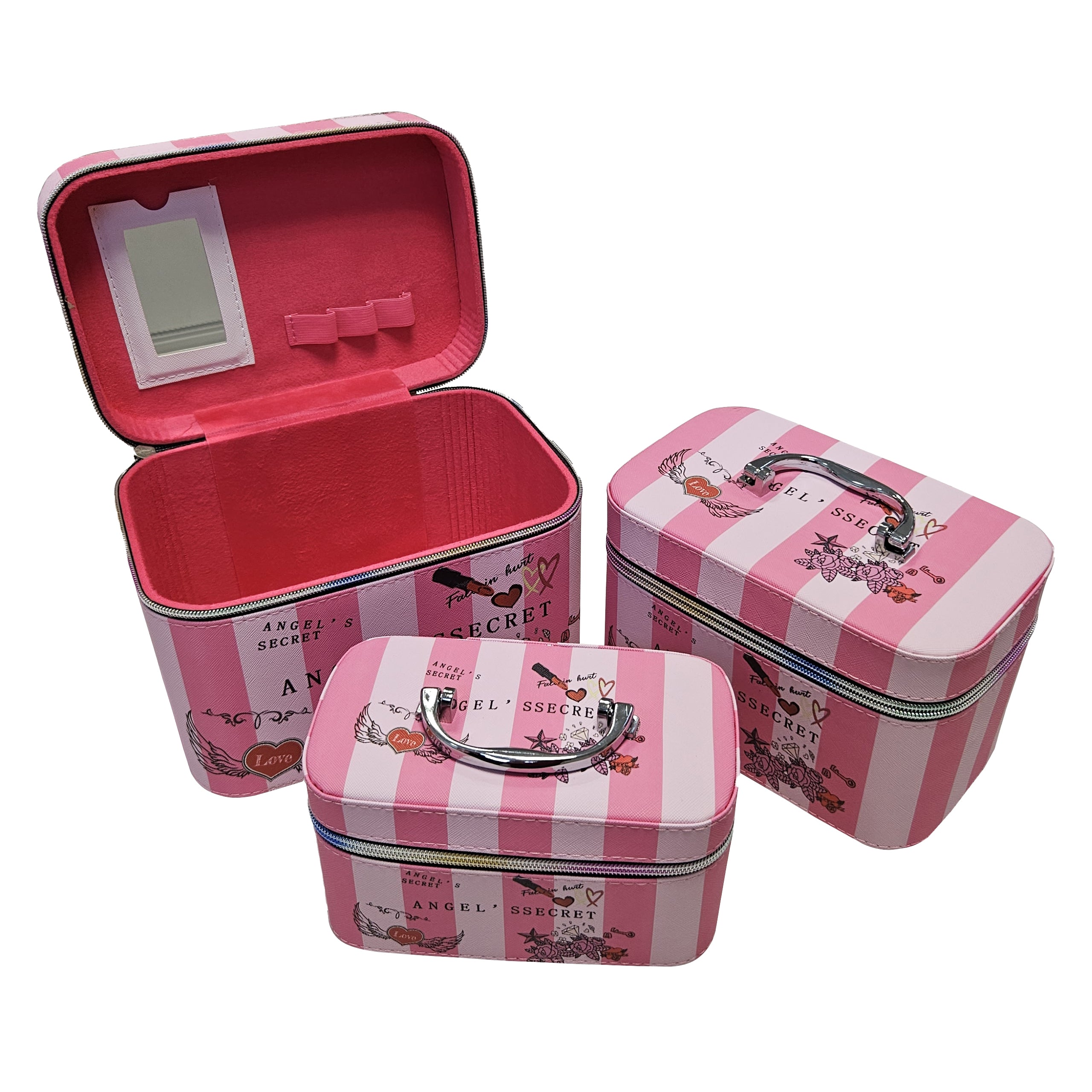 Cosmetic Bag Organizer Makeup Case 3in1